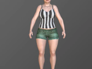 Elina 3D Model