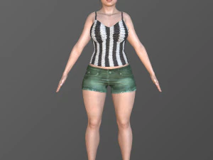 Elina 3D Model