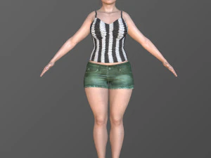 Elina 3D Model