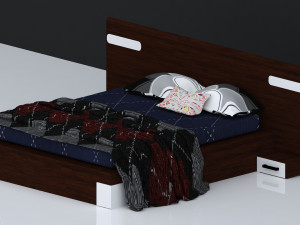 bed 01 3D Model