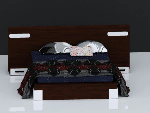 bed 01 3D Model