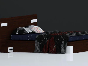 bed 01 3D Model