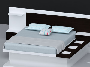 bed 03 3D Model