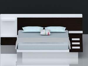 bed 03 3D Model