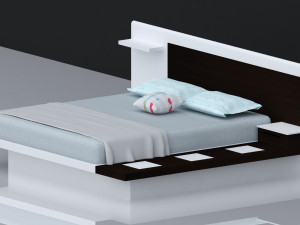 bed 03 3D Model