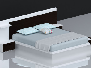 bed 03 3D Model