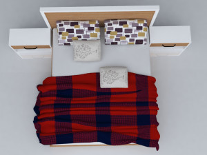 bed 04 3D Model