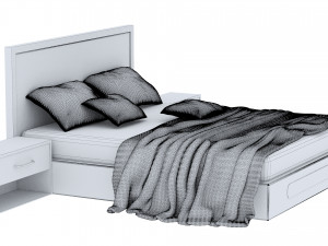 bed 04 3D Model