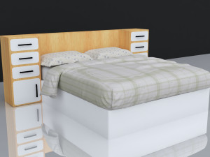 bed 05 3D 模型