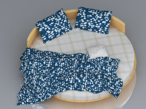 bed 07 3D Модель