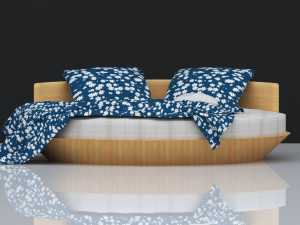 bed 07 3D Модель