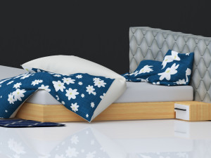 bed 08 3Dモデル