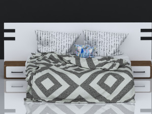 bed 09 3D Model