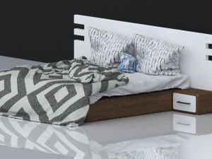 bed 09 3D Model