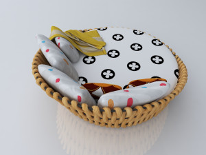 bed 10 Model 3D