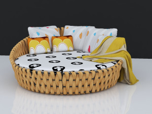 bed 10 3D Model