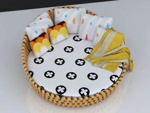 bed 10 3D Model