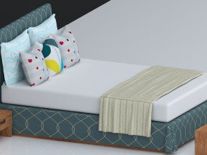 bed 11 Modelo 3D