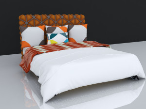 bed 12 3D Model