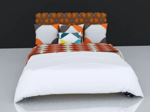 bed 12 3D Model