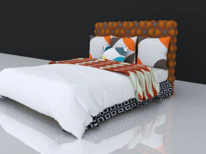 bed 12 3D Model