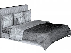 bed 12 3D Model