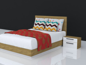 bed 13 3D Model