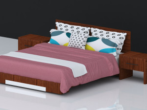 bed 14 Model 3D