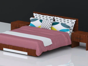 bed 14 3D Model