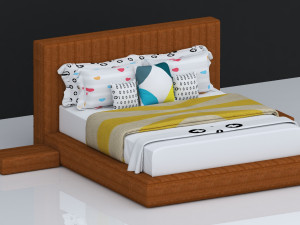 bed 15 3D Model