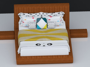 bed 15 3D Model