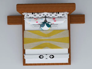bed 15 3D Model