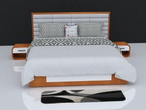 bed 16 Model 3D