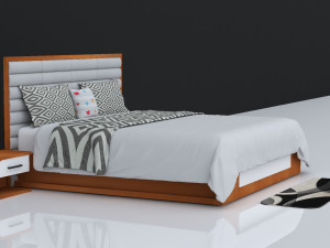 bed 16 Model 3D
