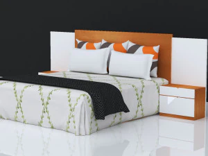 bed 17 3D Model