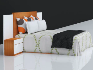 bed 17 3D Model