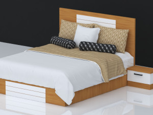 bed 18 Model 3D