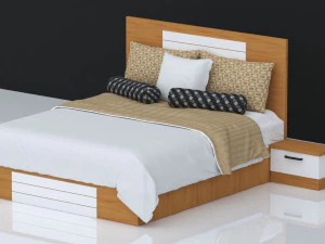 bed 18 3D Model