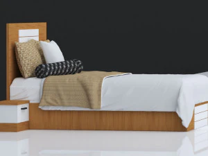 bed 18 3D Model