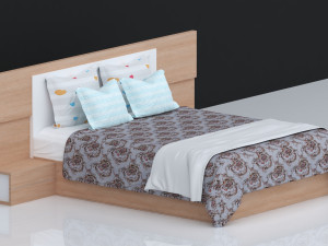 bed 19 3D Model