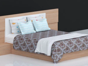 bed 19 3D Model