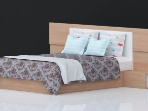 bed 19 3D Model