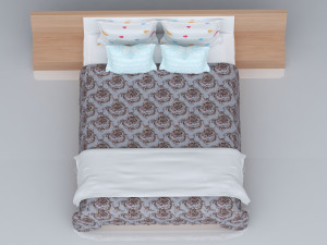 bed 19 3D Model