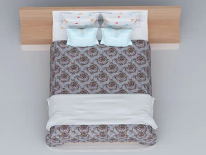 bed 19 3D Model