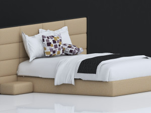 bed 21 3D 모델