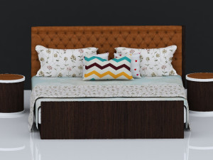 bed 22 Model 3D