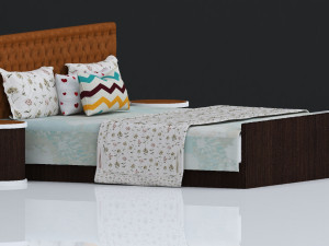 bed 22 Model 3D