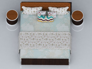 bed 22 Model 3D