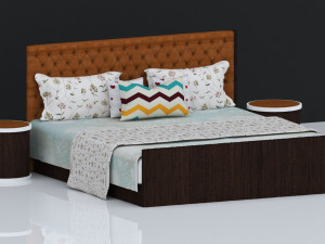 bed 22 Model 3D