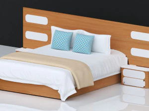 bed 25 3D Model